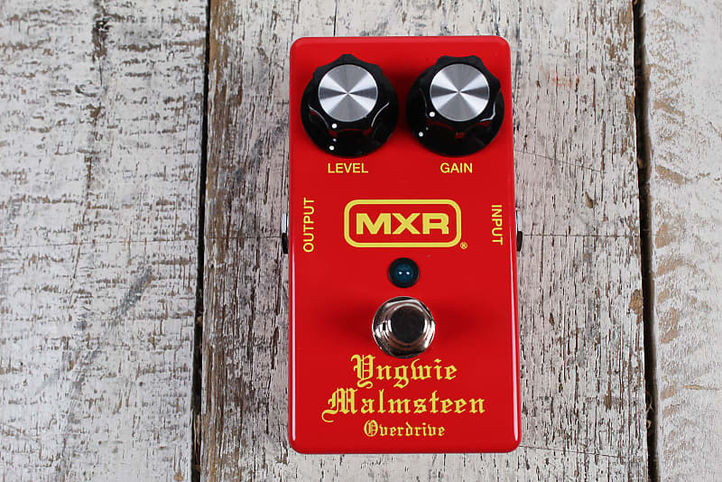 MXR YJM308 Yngwie Malmsteen Overdrive Electric Guitar Overdrive Effects  Pedal
