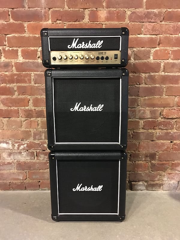 Marshall Lead 15 Micro Stack early 2000s Black image 1