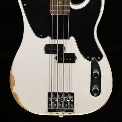 Fender Mike Dirnt Road Worn Precision Bass White Blonde Bass Guitar-MX21539346-10.87 lbs image 24