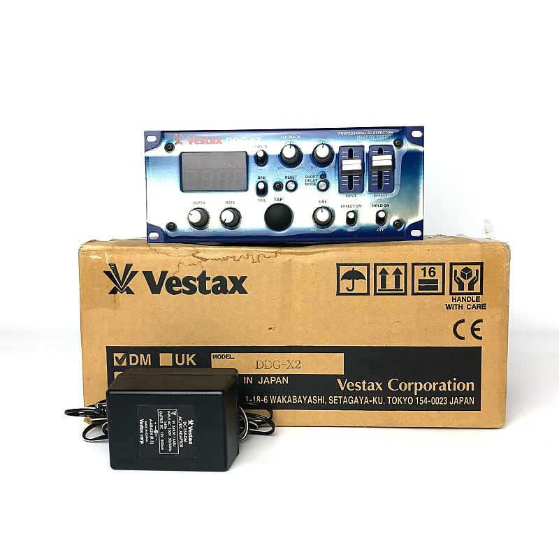 Vestax DDG-X2 w/Power supply & Original Box Very Rare Digital