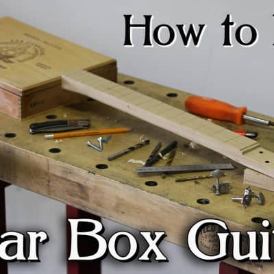 How to Build Cigar Box Guitars DVD Resonator or Standard 3 & 4 string Bottleneck Guitar Dobro / Slide for sale