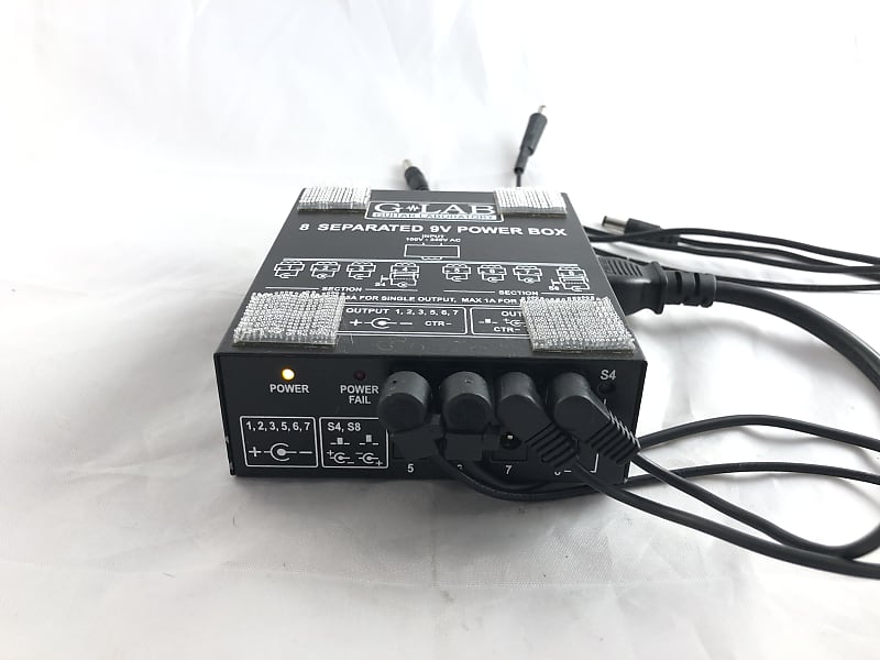 ギター G-Lab 8 Separated 9V Power Box PB-1 G-LAB PB-1 (8 SEPARETD 9V POWER BOX)（新品）【楽器検索