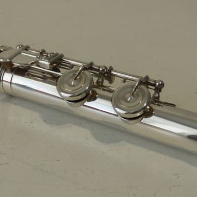 Altus A807-RE Silver Plated, Open Hole Flute with Offset G, E Mech, C Foot image 8