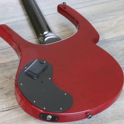 Unique! Parker Deluxe FB4 4-String Fly Bass Trans Red Quilt + OGB image 16