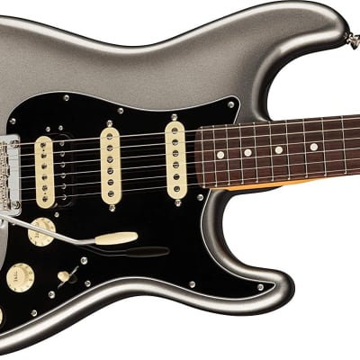 Fender American Professional II Stratocaster HSS - Mercury with Rosewood Fingerboard image 4