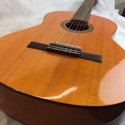 Vintage Kamouraska Andante Etude Solid Wood Classical Nylon Concert Guitar Made in Canada Pre-Godin image 9