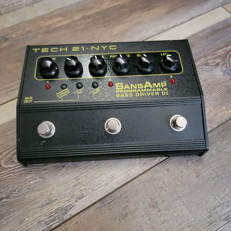 Tech 21 Sansamp Programmable Bass Driver