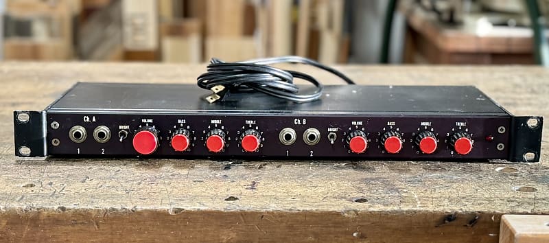 Vintage 1975 Alembic F-2B tube preamp - early! image 1