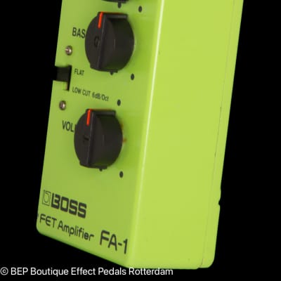 【希少】BOSS FET Amplifier FA-1 BOSS FA-1 FET Amplifier 1988 Guitar Pedal Pre AMP Made in