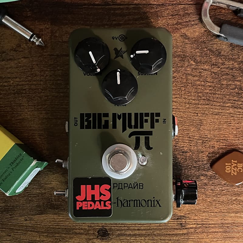JHS Green Russian Big Muff Reissue with Moscow Mod
