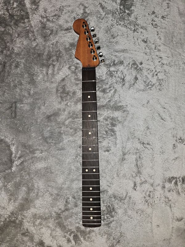 Warmoth Strat Style Neck Reverse Headstock Reverb