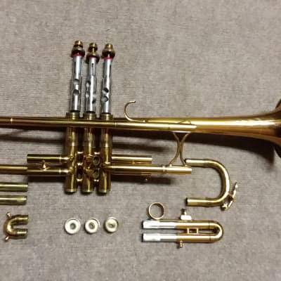 H.N.  White King Liberty  c.1914 Vintage Professional Trumpet In Nearly Mint Condition image 11
