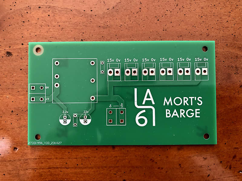 LA67 Mort's Barge PSU PCB Buchla 100 image 1