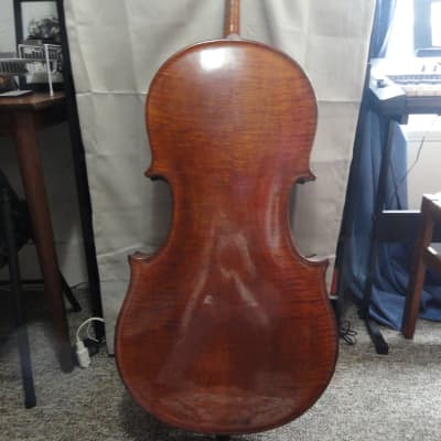 Abraham Prescott (?) New England Church Bass c. 1840 Cello image 8