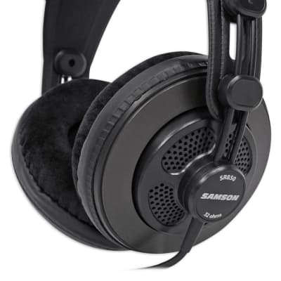 New - Samson SR850 Professional Semi-open Studio Reference Monitoring Headphones image 2