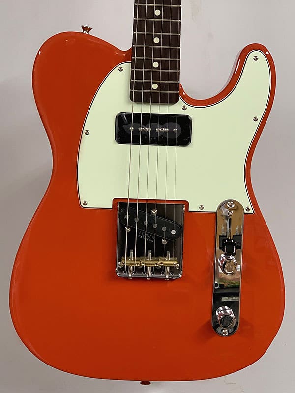 Fender Japan FSR Hybrid 60s Telecaster P-90 2019 Fiesta Red