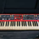 VERY NICE Nord Stage 2 HA88 Keyboard Piano Gator Case w/ Wheels Triple sustain pedal FREE SHIPPING