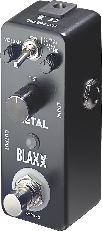 Blaxx BX-METAL Distortion guitar pedal image 1