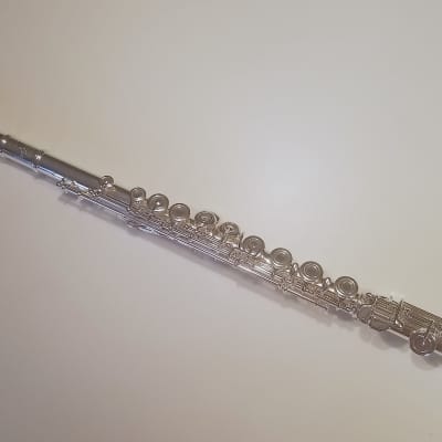 Boston Flutes Sterling Silver Intermediate Open-Hole B-Foot Flute - 25% off retail price! image 1