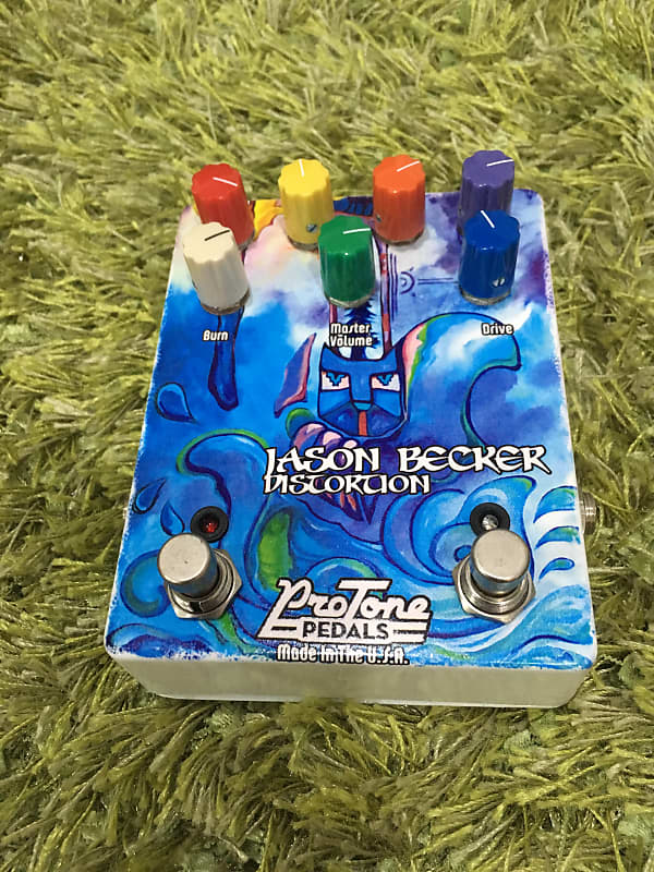 Pro Tone Pedals Godmachine Distortion Guitar Effects Pedal