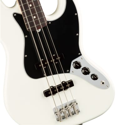 American Performer Jazz Bass Arctic White Fender image 4