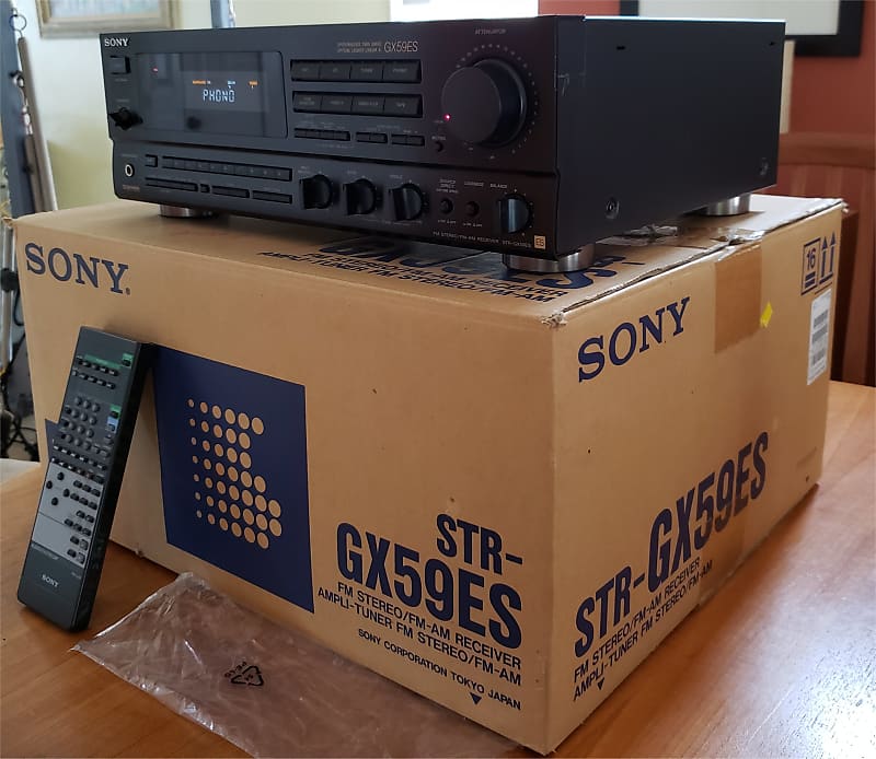 Sony ES STR-GX59ES Receiver - Rare Twin Drive Elevated Sony ES STR-GX59ES Receiver - Rare Twin Drive Elevated