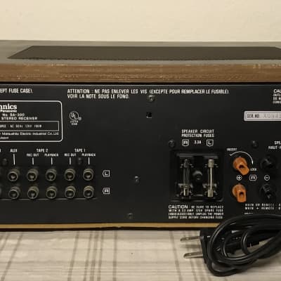 Technics SA-300 Receiver, Has Been Serviced And Excellent Working Condition. image 7