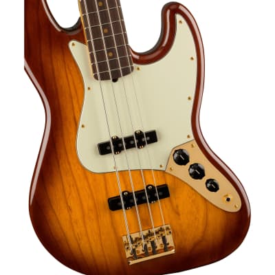 Fender 75th Anniversary Commemorative Jazz Bass w/Rosewood Fingerboard - 2-Color Bourbon Burst image 1