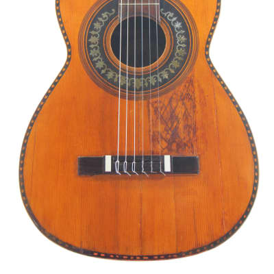 Sentchordi Hermanos ~1880 - an excellent classical guitar made in Spain during Torres' lifetime - video! image 2