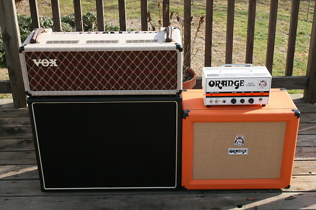 1992 England Vox AC30 Vintage Top Boost Head and Cab