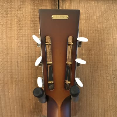 National W-Series Triolian Wood Body 14 Fret Resophonic Guitar w/ OHSC image 9