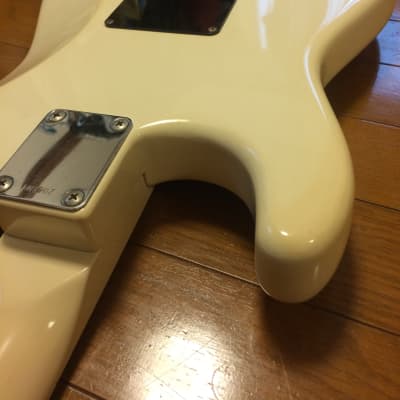 1985 Tokai Limited Edition Superstrat, MIJ, Cream with matching neck and headstock, leather gigbag Bild 16