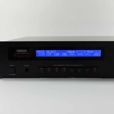 Yamaha TX802 LCD Display Neu Blau