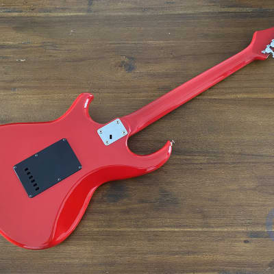 Aria Pro II Guitar, RS Wildcat, HSS SUPER STRAT, Red, MIJ, 1986, image 4