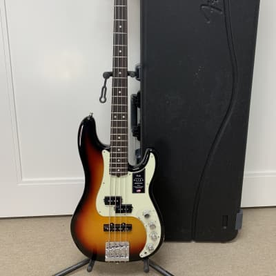 Fender American Ultra Precision Bass with Rosewood Fretboard - Ultraburst image 1