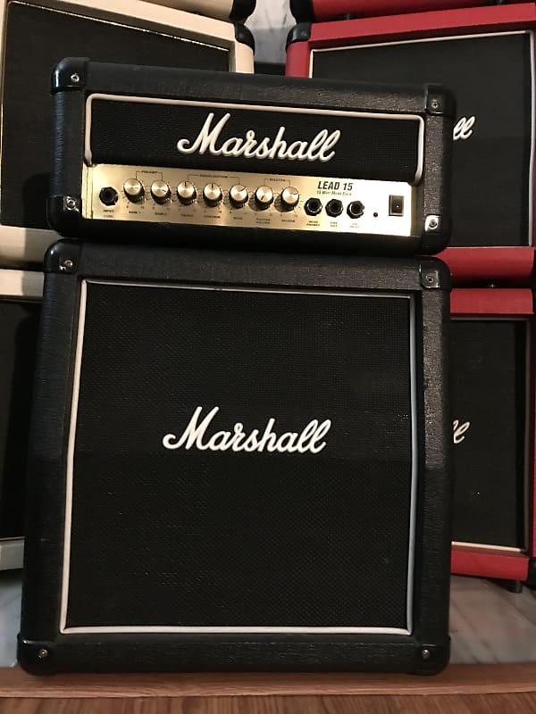 Marshall MG15MS Lead 15 Mini/Micro Half Stack Reverb