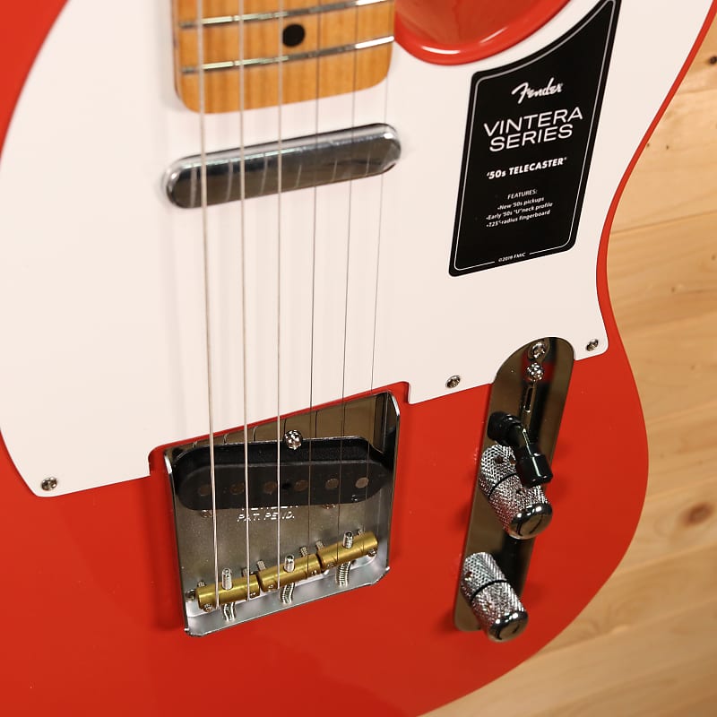 Fender Vintera '50s Telecaster - Maple Fingerboard, Fiesta Red