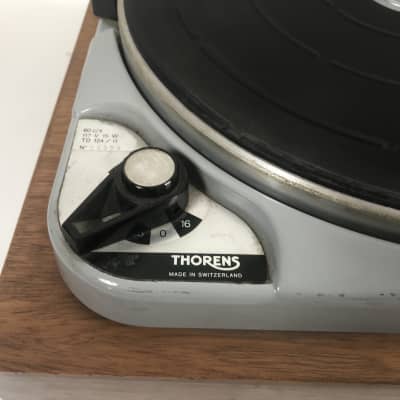Thorens TD 124 MK II Turntable w/ Euphonics Miniconic Tonearm image 3