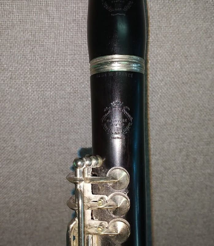 Vintage McIntyre System B-flat Clarinet W/ Original Hard-Shell Case Tested  Good