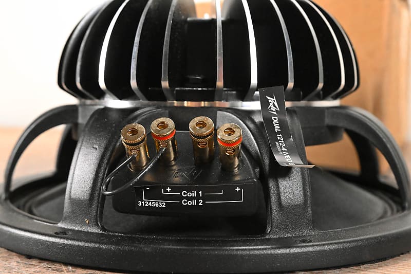 Peavey Black Widow BWX TC12 Dual Voice Coil Neodymium 12