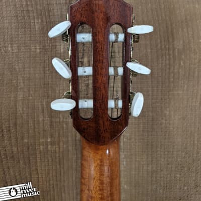 Strunal 5454 1/4 Size Vintage Classical Acoustic Guitar / 6-String Ukulele Natural image 6
