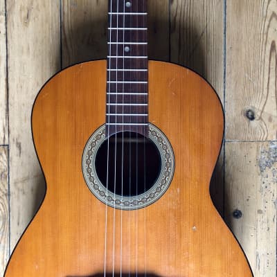 Guitar Hofner 5120  - Vintage 1970's - Classical Guitar, Solid Spruce+Mahogany Neck, Great Condition and Sound image 2