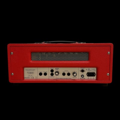 Limited Run Magnatone Custom Super Fifteen 15-Watt Guitar Amp Head 2024 - Red image 2
