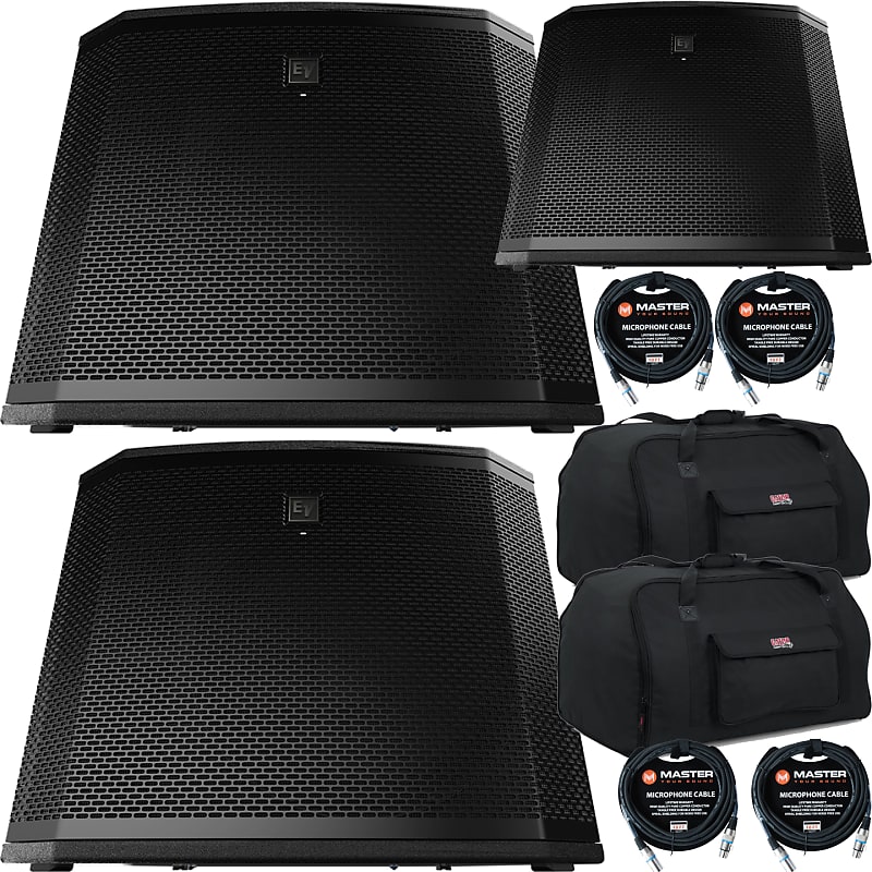 Ev 15 powered sales speakers pair