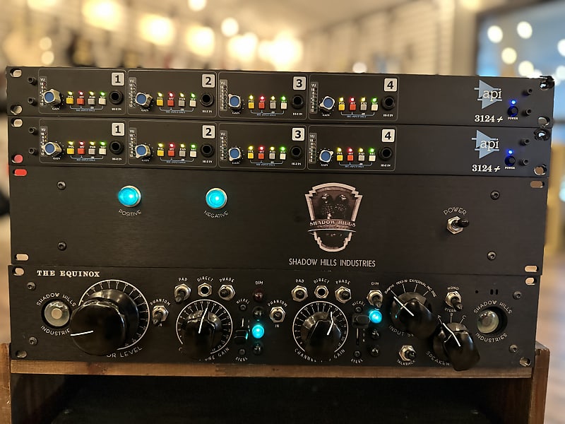 API 3124+ 4-Channel Mic Preamp