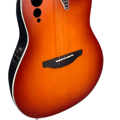 Ovation AE48-1I Applause Super Shallow Bowl Cutaway Body Spruce Top Nato Neck 6-String Acoustic-Electric Guitar image 5