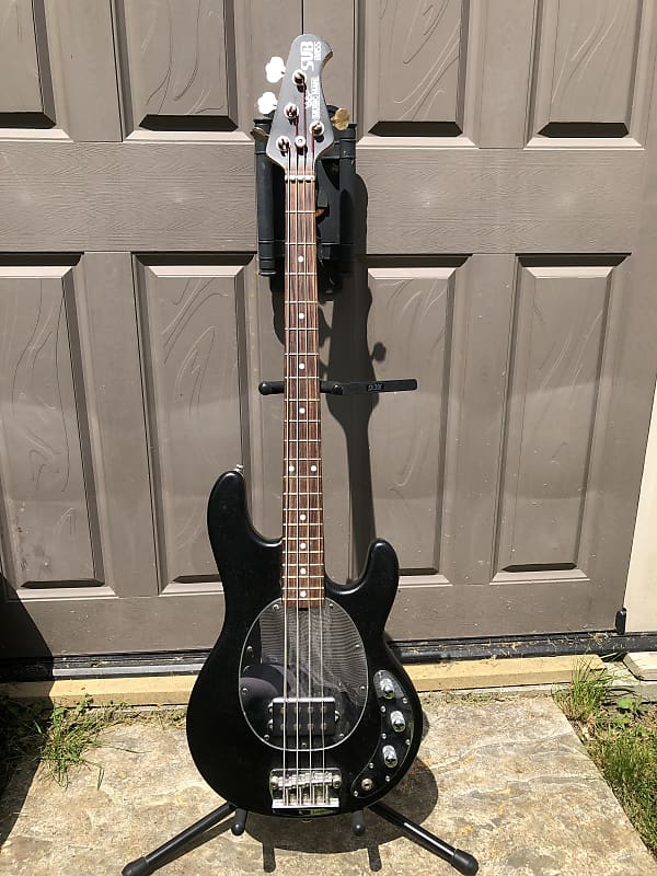 Ernie Ball Music Man USA Sub4 Bass 2006 Black | Reverb