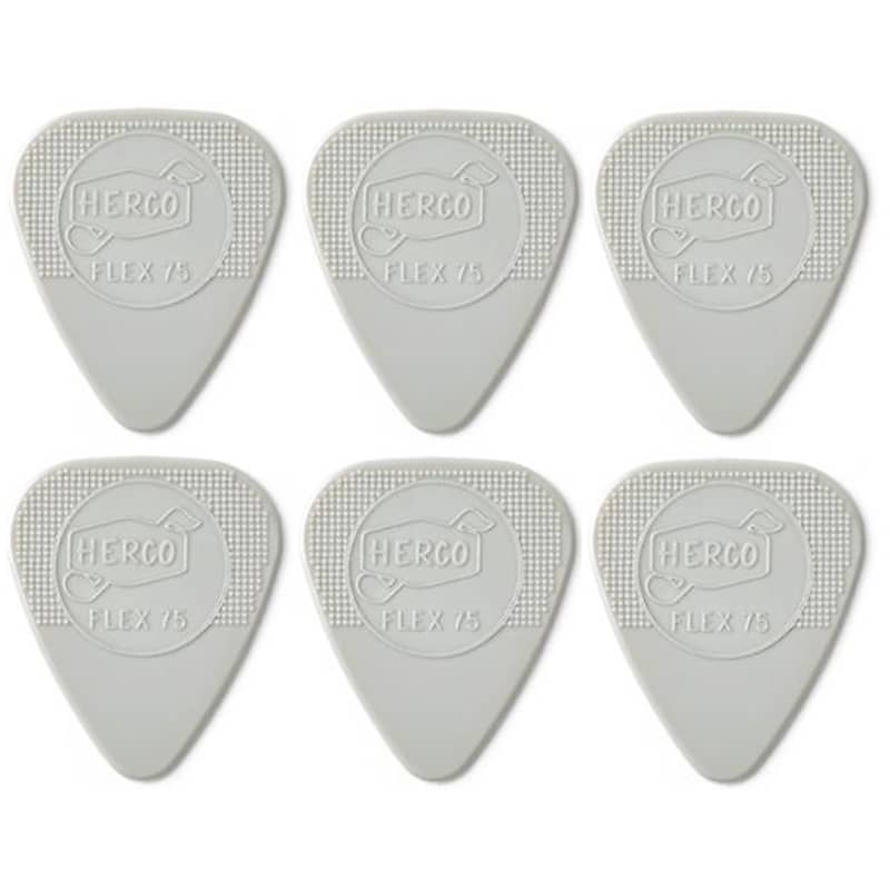 Dunlop HE777P Herco Holy Grail Guitar Pick 6 Pack image 1