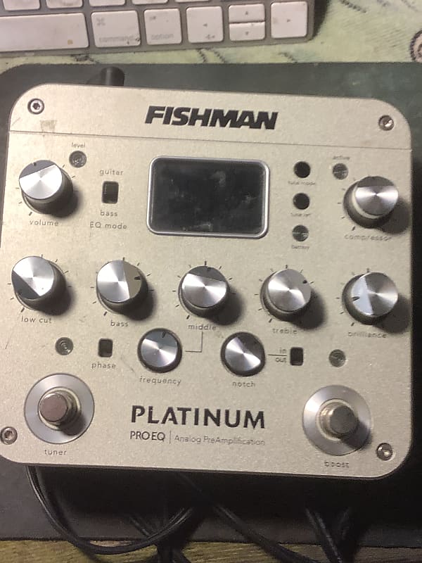 Fishman Platinum Pro EQ/DI Analog PreAmp