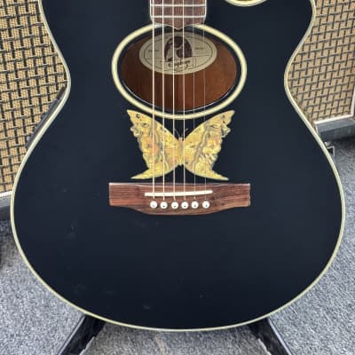 極稀少☆エピフォン ギブソン エレアコGIBSON EO-2/B 蝶々